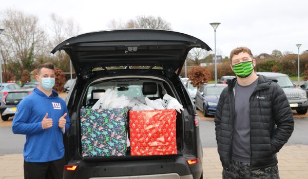 IRISH HELP SPREAD SOME CHRISTMAS CHEER